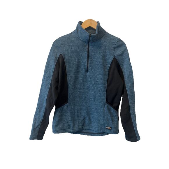 Kerrits Equestrian Muzzle Fuzzle Fleece Pullover 1/4 Zip Women’s Size Medium - Picture 1 of 15